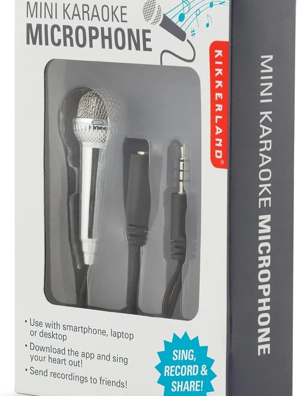 Kikkerland Mini Karaoke Microphone